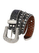 Studded Rhinestone Hip Hop Belt