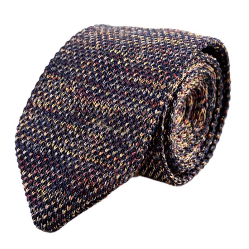 Vintage-Strickkrawatte in Pfeilform für Herren