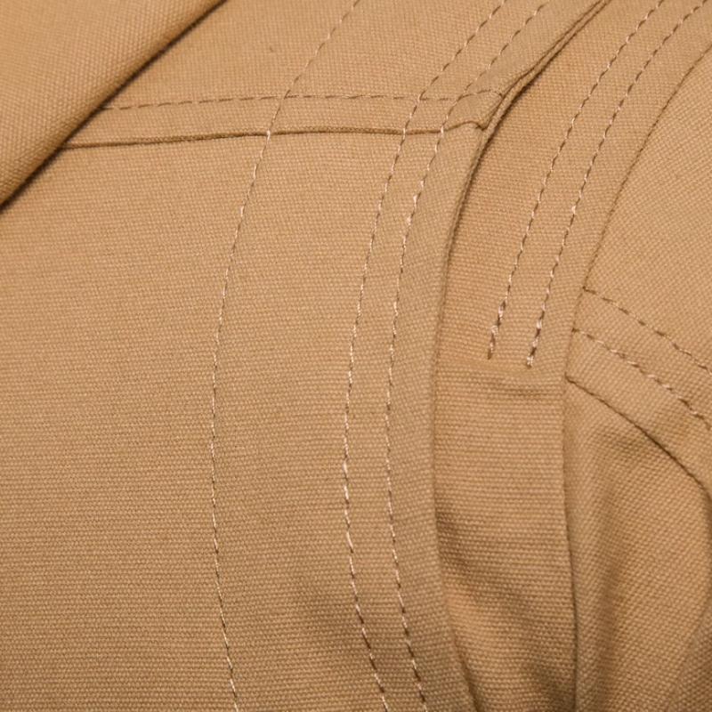 Lässige Herren-Cargojacke aus gewaschener Baumwolle mit Patchwork-Kapuze und schmaler Passform 