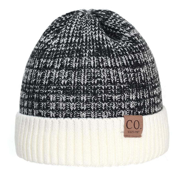 Men's Double Layer Wool Thick Warm Hat