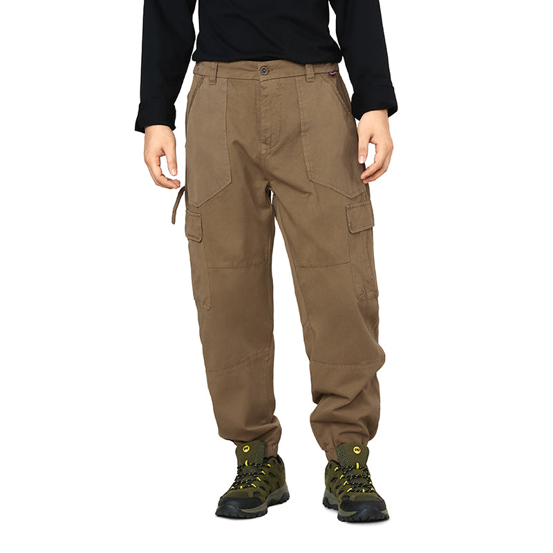 POCKETS CLOSED BOTTOM CARGO PANTS