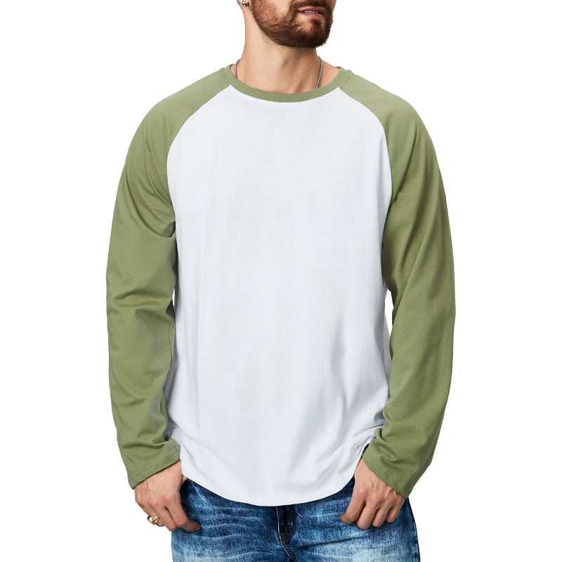 ESSENTIALS RAGLAN GRAPHIC LONG SLEEVE T-SHIRT