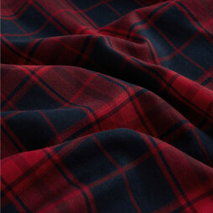 PLAID FLANNEL CASUAL SHIRT