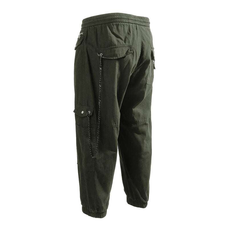 POCKETS CHAIN CARGO PANTS