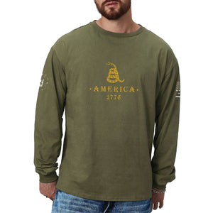 CAMISETA DE MANGA LARGA CON GRÁFICO "NO ME PISES"