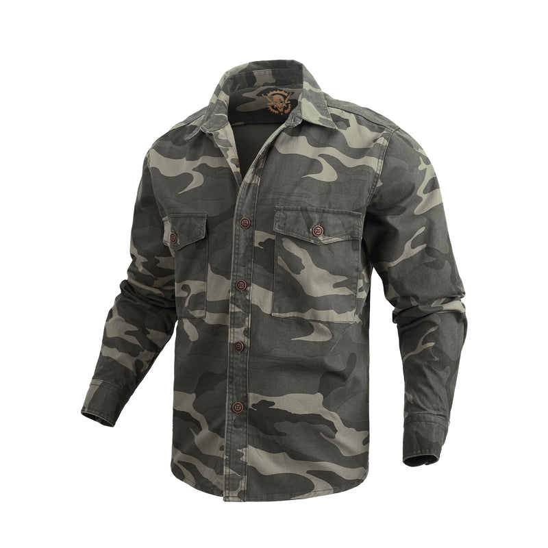 CAMO POCKETS WORK SHIRT