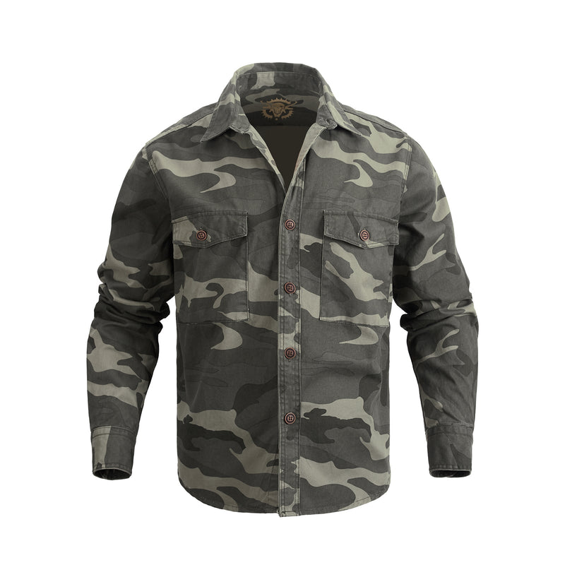 CAMO POCKETS WORK SHIRT