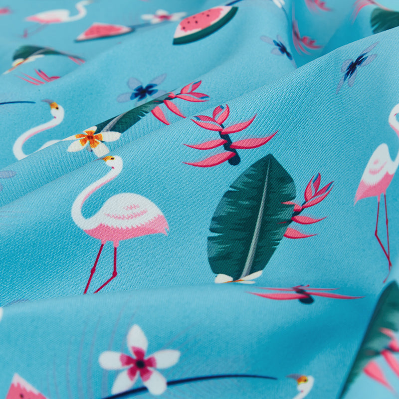 FLAMINGO ALOHA SHIRT