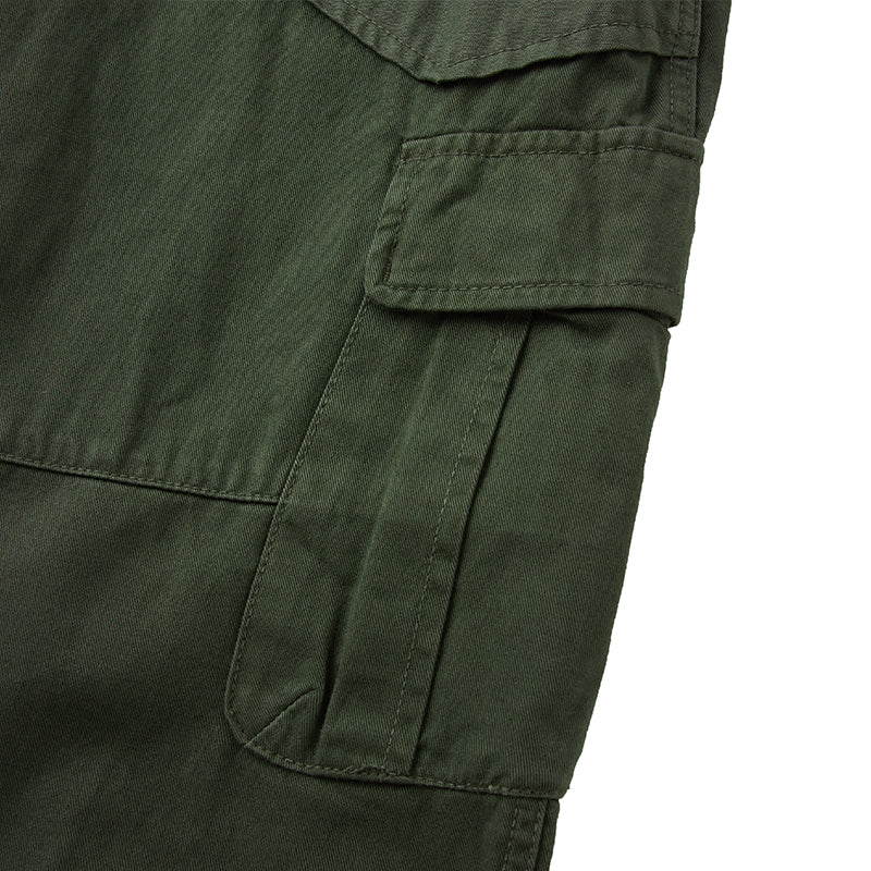 POCKETS CLOSED BOTTOM CARGO PANTS