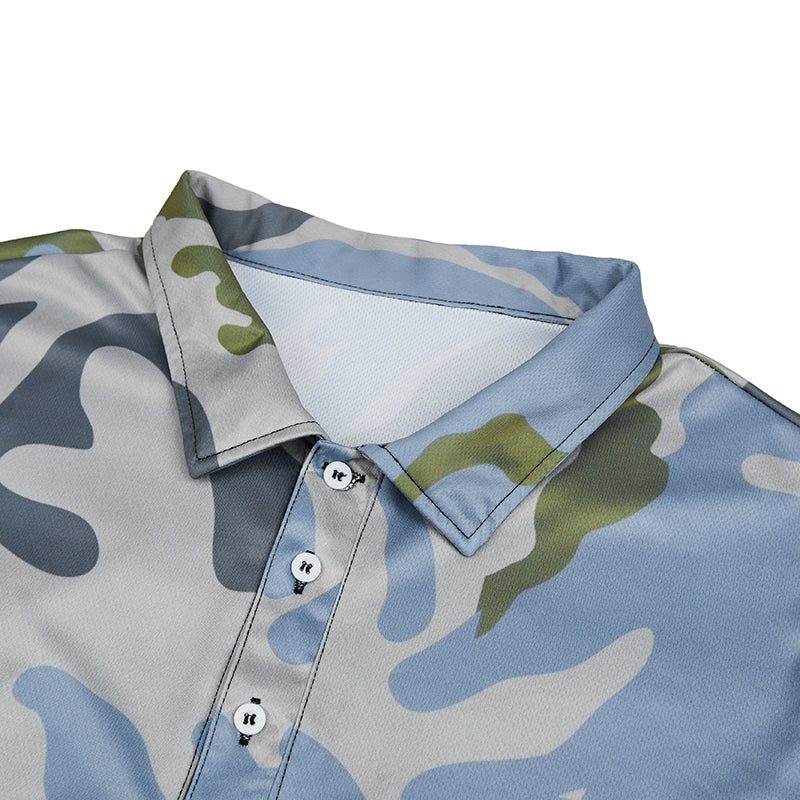 CAMO POLO SHIRT