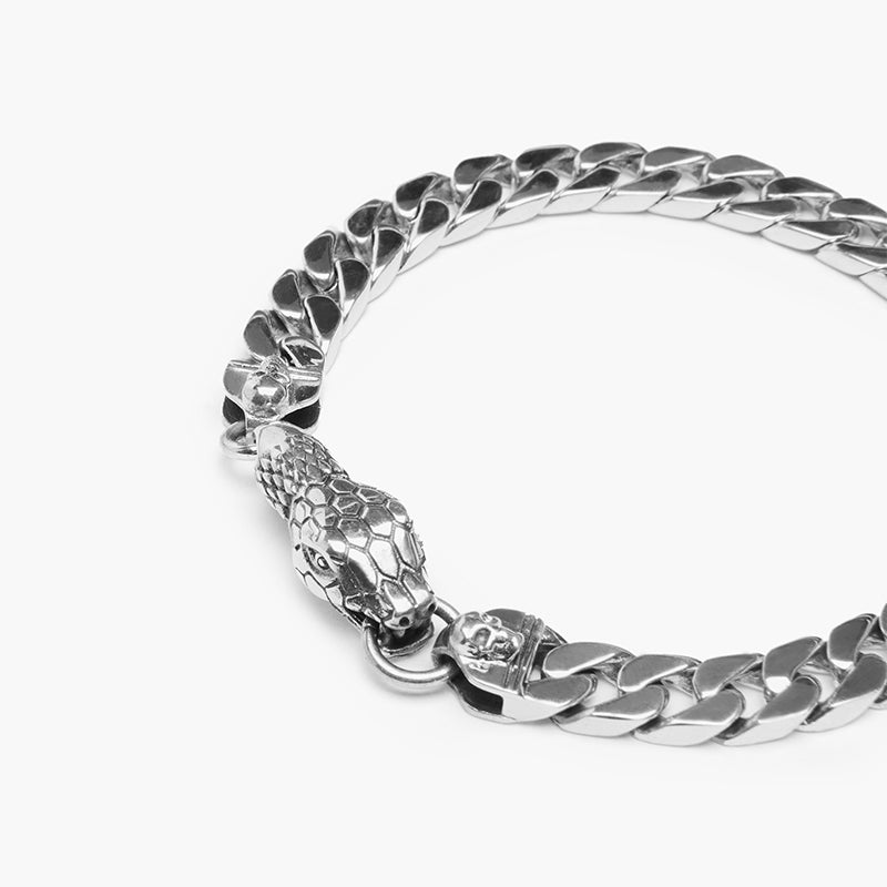 925 STERLING SILVER SNAKE BRACELET