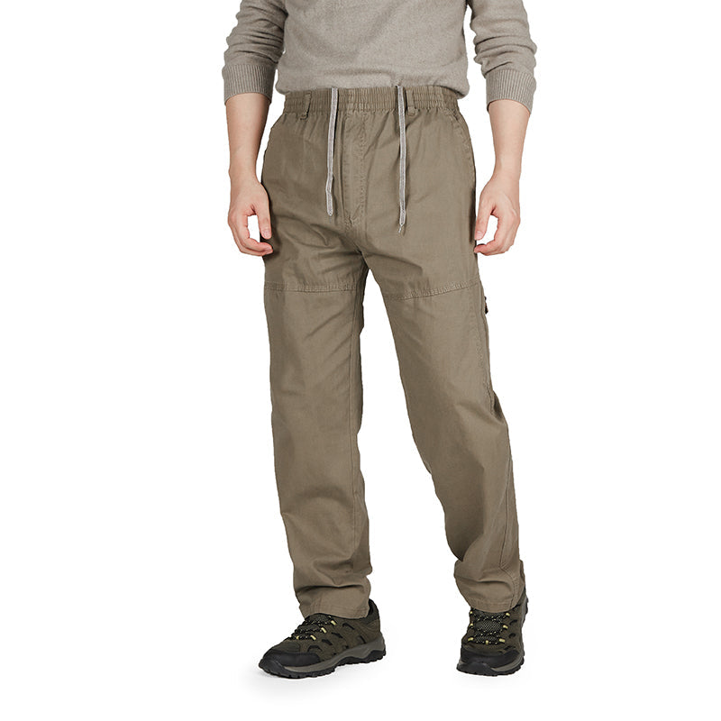 POCKETS DRAWSTRING CARGO PANTS