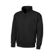 ZIPPER LAPEL FLEECE PULLOVER SWEATSHIRT