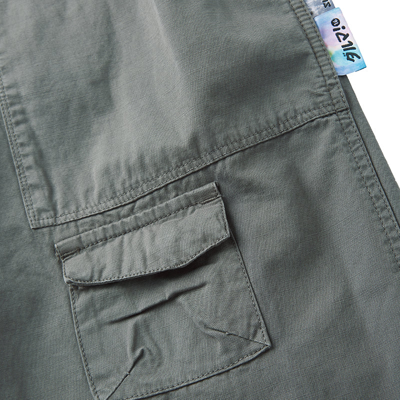 POCKETS DRAWSTRING CARGO PANTS