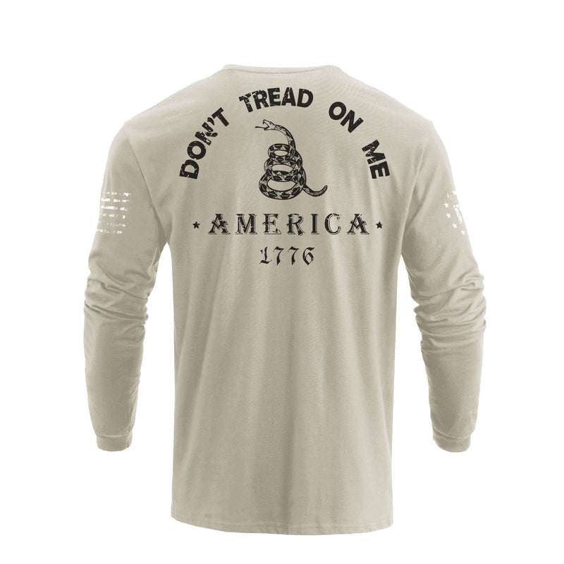 DON'T TREAD ON ME GRAPHIC LONG SLEEVE T-SHIRT