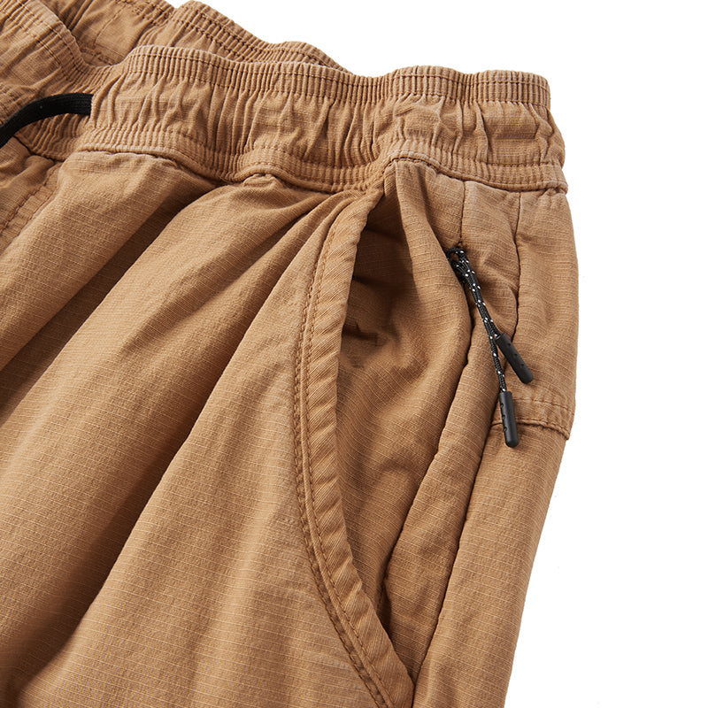 POCKETS DRAWSTRING CARGO PANTS