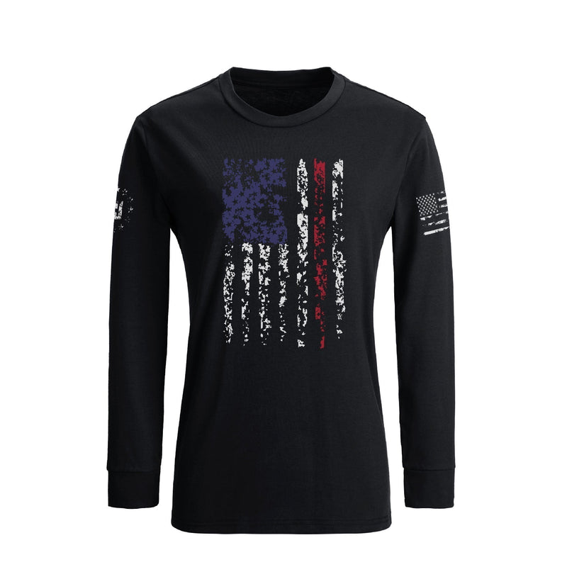 WOMEN'S USA FLAG LONG SLEEVE