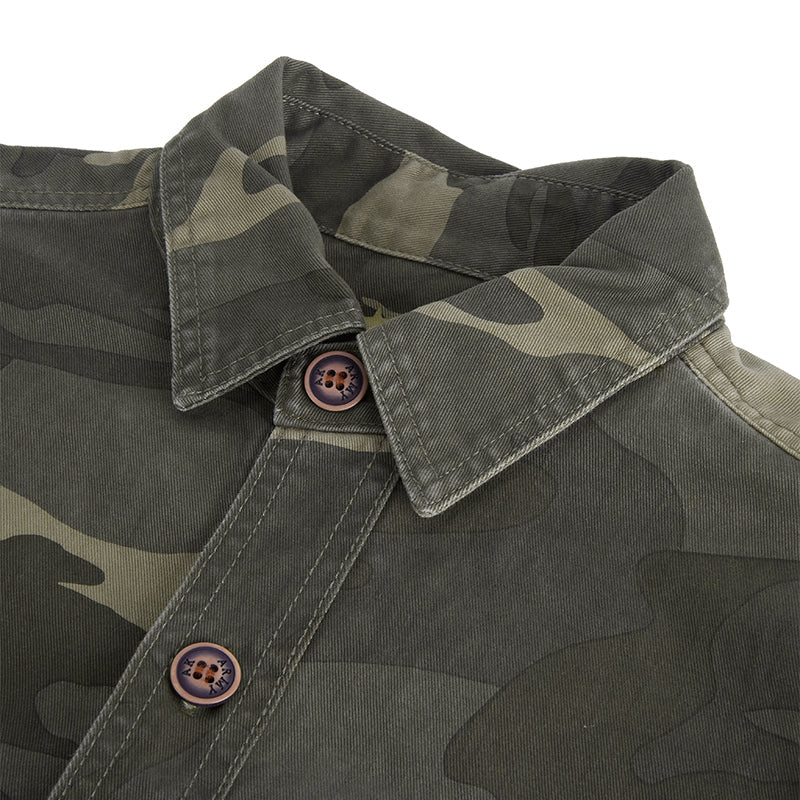 CAMO POCKETS WORK SHIRT