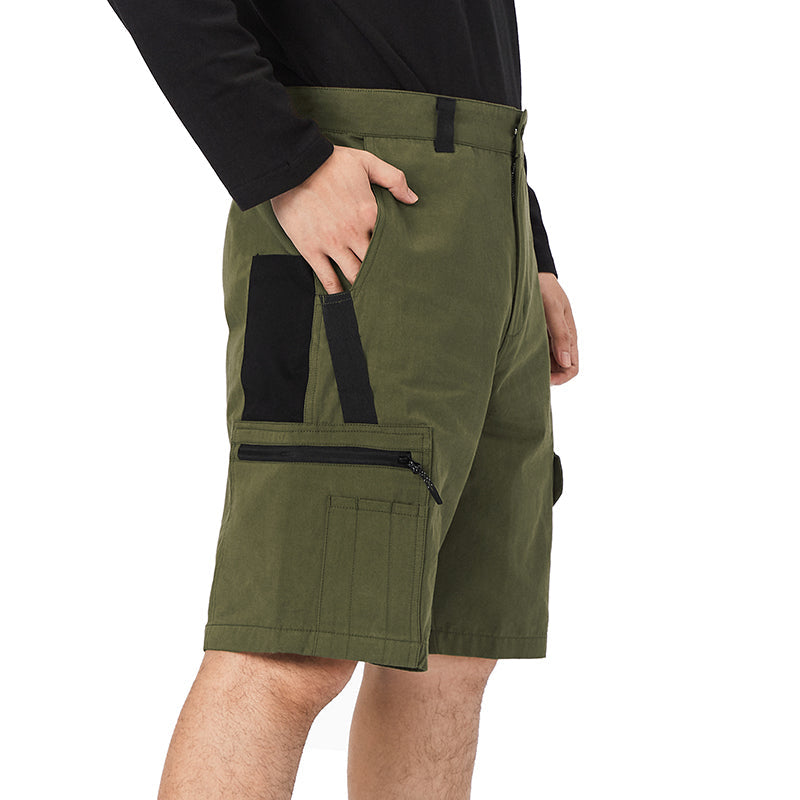 OUTDOOR COLORBLOCK 11'' INSEAM CARGO SHORTS WITHOUT BELT