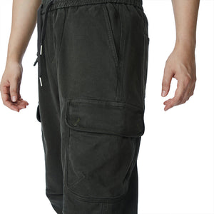 CARGOHOSE AUS FLEECE MIT TASCHEN