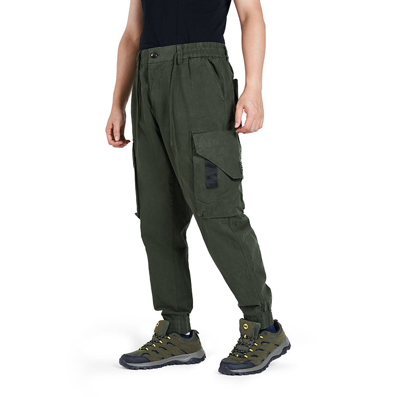 POCKETS RIBBON CARGO PANTS