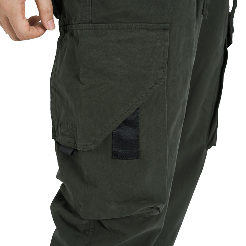 POCKETS RIBBON CARGO PANTS