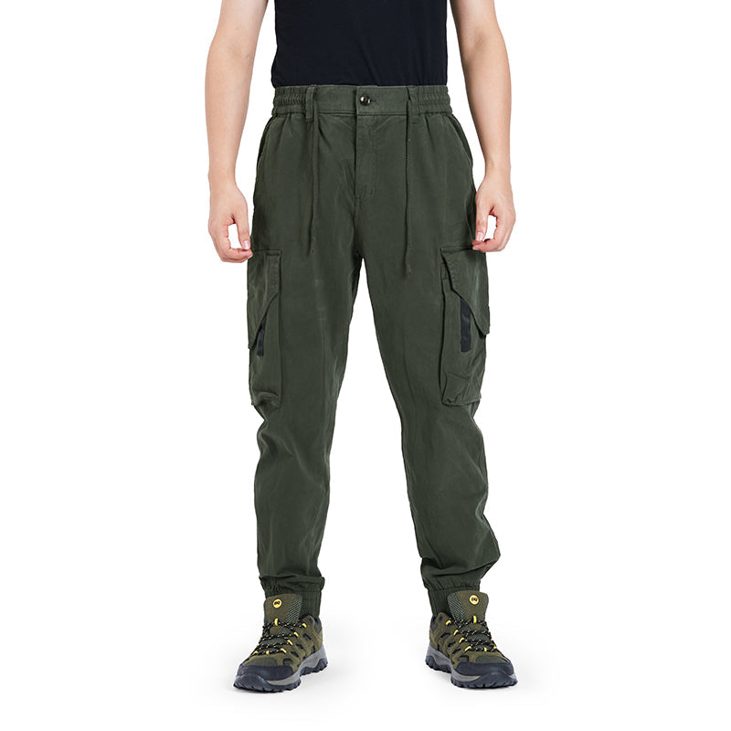 POCKETS RIBBON CARGO PANTS