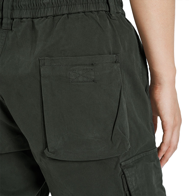 POCKETS RIBBON CARGO PANTS