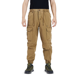 GEWASCHENE CARGOHOSE MIT TASCHEN
