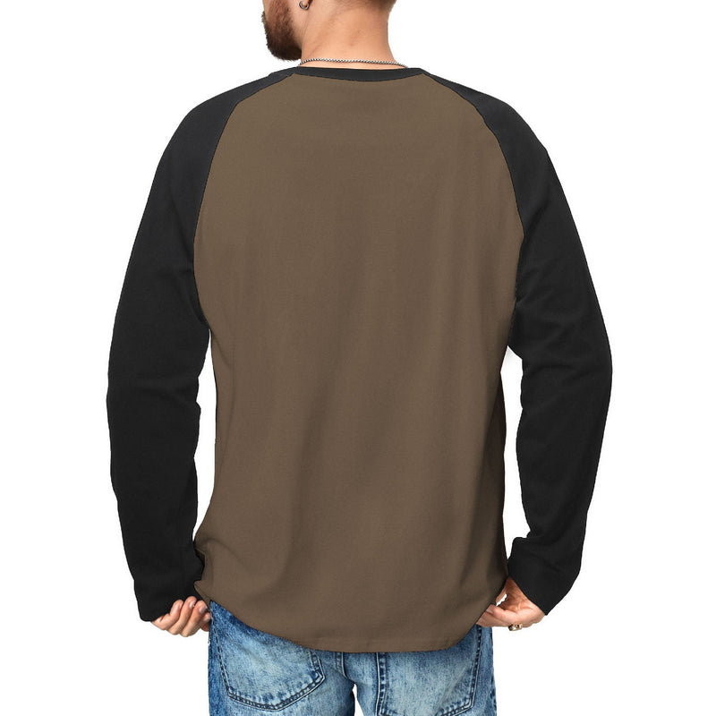 ESSENTIALS RAGLAN GRAPHIC LONG SLEEVE T-SHIRT