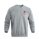 USA FLAG CROSS SWEATSHIRT