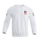 USA FLAG CROSS SWEATSHIRT