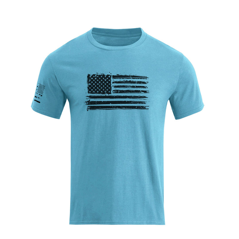 USA FLAG GRAPHIC COTTON TEE