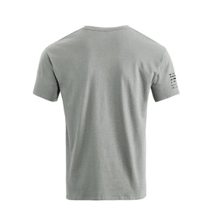 T-Shirt aus Baumwolle mit USA-Flaggen-Grafik