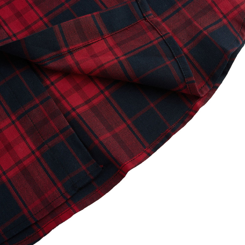 PLAID FLANNEL CASUAL SHIRT