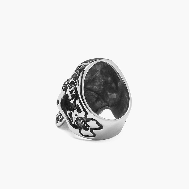 UNISEX RETRO SKULL RING