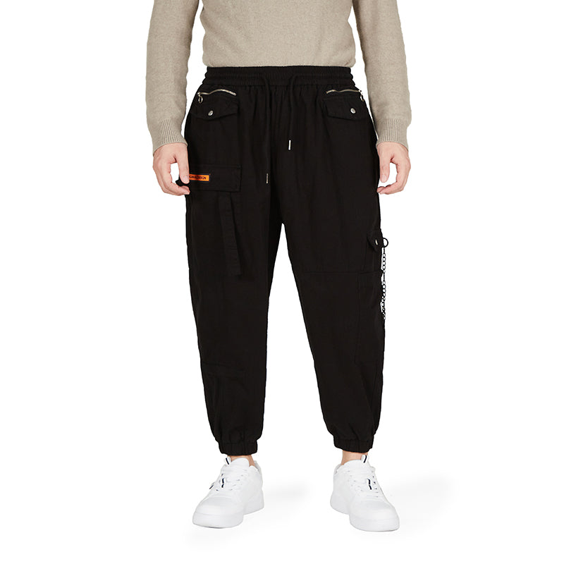 POCKETS CHAIN CARGO PANTS