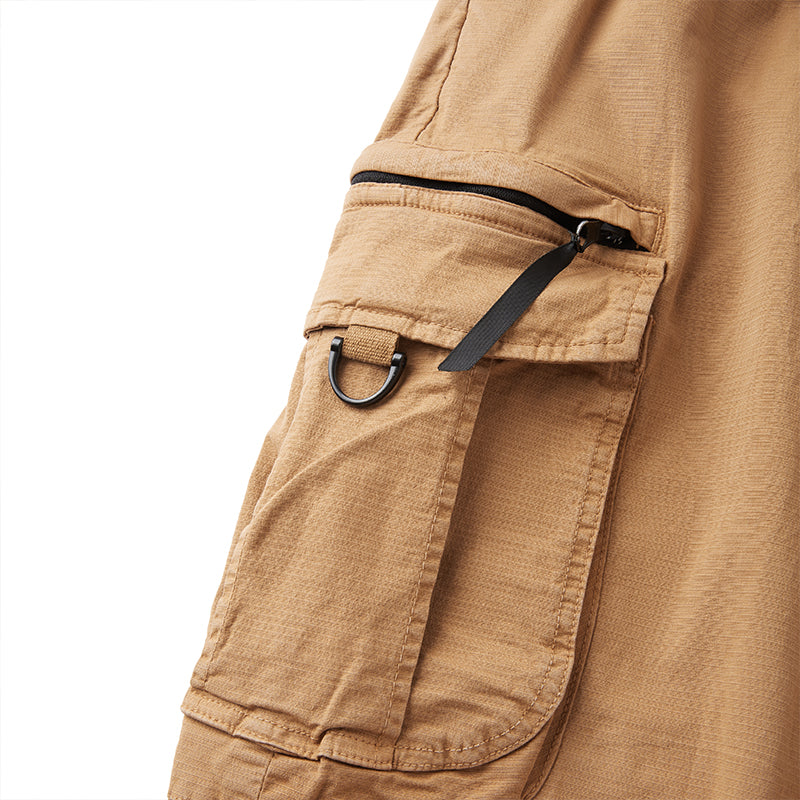 POCKETS DRAWSTRING CARGO PANTS