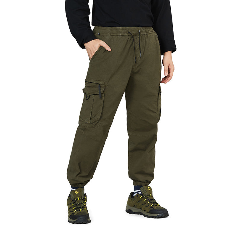 POCKETS DRAWSTRING CARGO PANTS