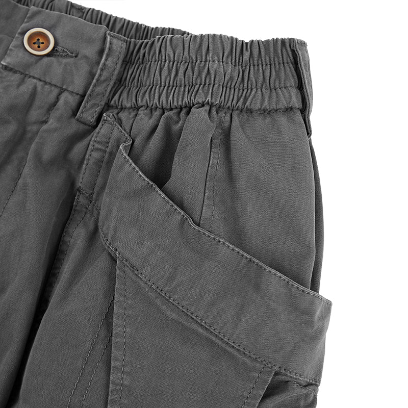 POCKETS STRIP CARGO PANTS