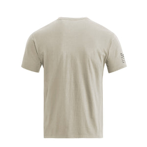 T-Shirt aus Baumwolle mit USA-Flaggen-Grafik