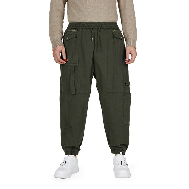 POCKETS CHAIN CARGO PANTS