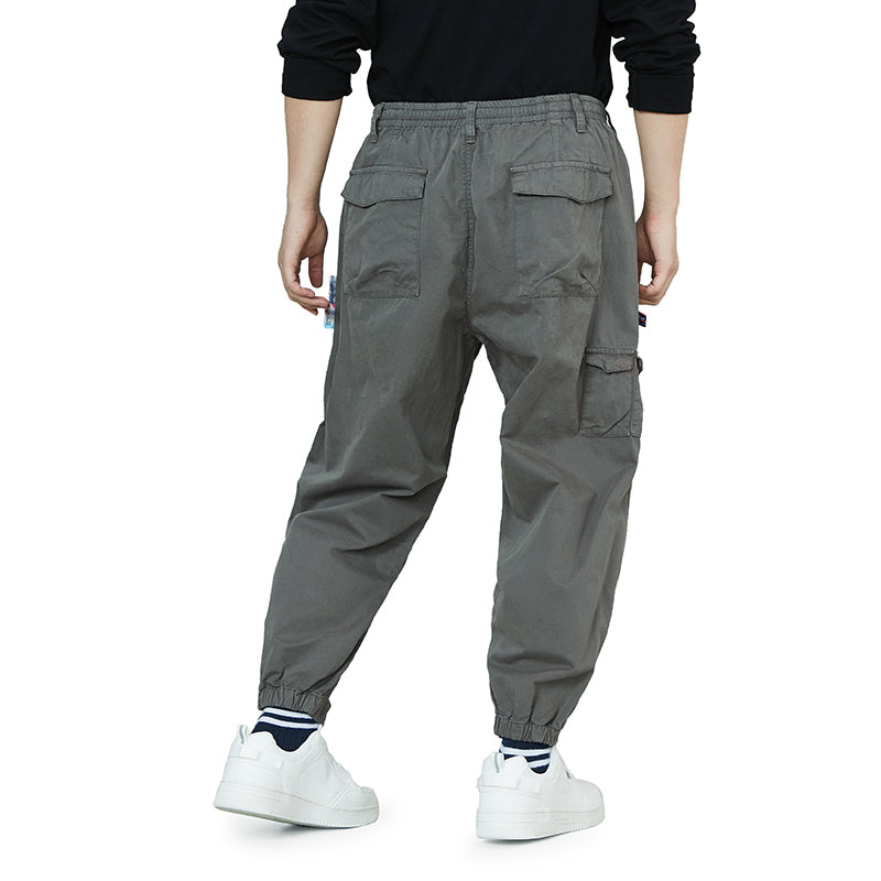 POCKETS DRAWSTRING CARGO PANTS