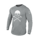 RETRO SKULL GRAPHIC LONG SLEEVE T-SHIRT